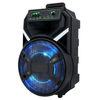 Altavoz de 12 pulgadas modelo QJ-1212 Luz colorida 12 pulgadas Altavoz profundo de Woofer Party Karaoke Speaker