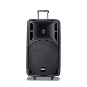 HIFI Woofer Audio Portátil USB Altavoz Azul Portátil Portátil de 15 pulgadas Altavoz