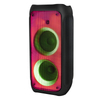 Nuevo altavoz de bocina de plástico para al aire libre de 8 pulgadas de 8 pulgadas con luz LED